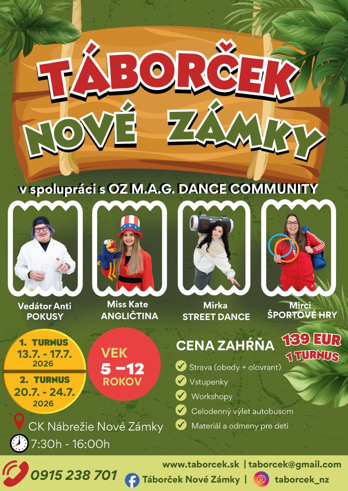 plagát Táborček